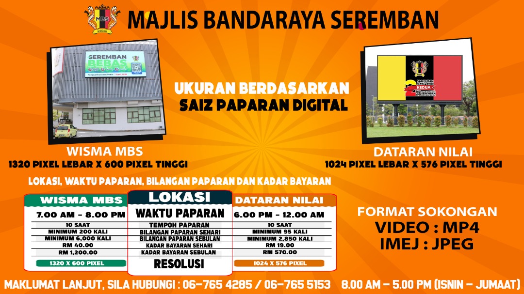 Sewaan Skrin LED MBS