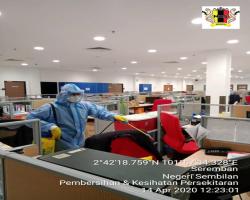 DISINFEKSI KAWALAN NOVEL CORONAVIRUS COVID -19