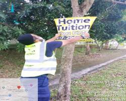 KERJA-KERJA MENURUNKAN POSTER, BUNTING, BANNER HARAM & TAMAT TEMPOH