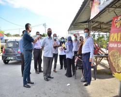 LAWATAN TURUN PADANG DATUK BANDAR KE KAWASAN PENJAJA DI TAMAN TELAWI DAN TAMAN PANCHOR JAYA