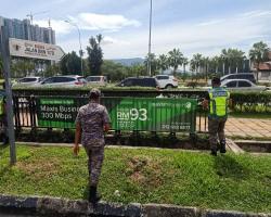 OPS IKLAN TANPA KEBENARAN DI TEMPAT AWAM