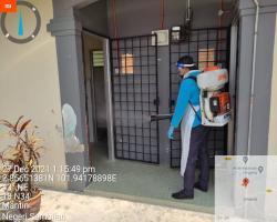 PEMBERSIHAN DAN SEMBURAN NYAHKUMAN (DISINFEKSI) KAWALAN NOVEL CORONAVIRUS COVID -19 