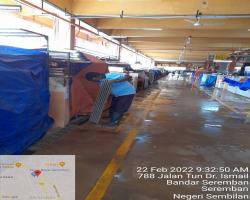 KERJA-KERJA PEMBERSIHAN PASAR