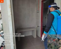 PEMBERSIHAN DAN SEMBURAN NYAHKUMAN (DISINFEKSI) KAWALAN NOVEL CORONAVIRUS COVID -19