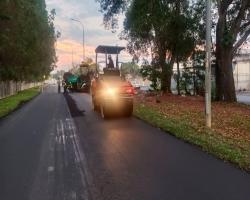 LAPORAN KERJA-KERJA PEMBAIKAN JALAN DI NILAI INLAND PORT, NILAI 7