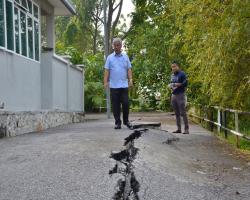 LAWATAN TURUN PADANG SETIAUSAHA MAJLIS BANDARAYA SEREMBAN DI JALAN KIARA INDAH