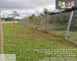 PEMBERSIHAN SEMAK SAMUN OLEH PASUKAN TASK FORCE DI TANAH PERKUBURAN SENAWANG