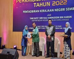 MAJLIS ANUGERAH PERKHIDMATAN CEMERLANG (APC) PENTADBIRAN KERAJAAN NEGERI SEMBILAN TAHUN 2022