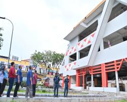 LAWATAN TURUN PADANG DATUK BANDAR MBS DI PASAR BESAR SEREMBAN, KOMPLEKS PENJAJA JALAN LEE SAM DAN PASAR RASAH JAYA