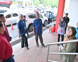 LAWATAN TURUN PADANG DATUK BANDAR MBS DI PASAR BESAR SEREMBAN, KOMPLEKS PENJAJA JALAN LEE SAM DAN PASAR RASAH JAYA