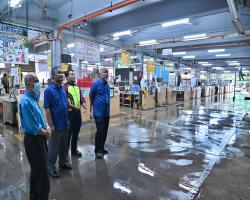 LAWATAN TURUN PADANG DATUK BANDAR MBS DI PASAR BESAR SEREMBAN, KOMPLEKS PENJAJA JALAN LEE SAM DAN PASAR RASAH JAYA