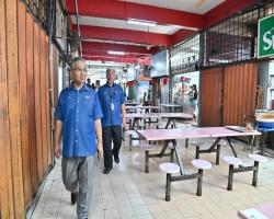LAWATAN TURUN PADANG DATUK BANDAR MBS DI PASAR BESAR SEREMBAN, KOMPLEKS PENJAJA JALAN LEE SAM DAN PASAR RASAH JAYA