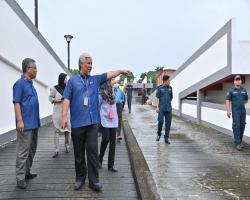 LAWATAN TURUN PADANG DATUK BANDAR MBS DI PASAR BESAR SEREMBAN, KOMPLEKS PENJAJA JALAN LEE SAM DAN PASAR RASAH JAYA