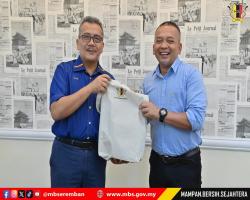 LAWATAN KETUA SETIAUSAHA KEMENTERIAN BELIA DAN SUKAN KE PROJEK MENAIK TARAF STADIUM HOKI TAN SRI DATO’ HAJI MOHD SAID, SEREMBAN 2, NEGERI SEMBILAN