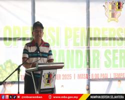 OPERASI PEMBERSIHAN DI PUSAT BANDAR SEREMBAN