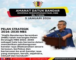 INTIPATI UCAPAN YBHG. DATUK BANDAR MBS SEWAKTU PERHIMPUNAN MBS BIL/1.2026