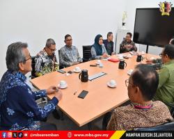 KUNJUNGAN HORMAT MARA CORPORATION KEPADA YBHG. DATUK BANDAR MAJLIS BANDARAYA SEREMBAN