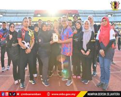 MBS JUARA KESELURUHAN BUAT KALI KE-3 KEJOHANAN OLAHRAGA PIHAK BERKUASA TEMPATAN NEGERI SEMBILAN