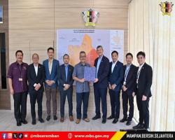 SIME DARBY ADAKAN KUNJUNGAN HORMAT KEPADA DATUK BANDAR MBS