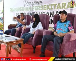 PROGRAM PEMBERSIHAN PERSEKITARAN PASAR AMPANGAN DAN BANDAR BARU AMPANGAN MAJLIS BANDARAYA SEREMBAN