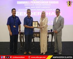 PROGRAM TOWNHALL PERANCANGAN BANDAR DAN SOFT LAUNCH SEMINAR PERANCANGAN 2026 PERINGKAT MAJLIS BANDARAYA SEREMBAN