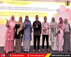 SESI LIBAT URUS BERSAMA PENGUSAHA RESTORAN DI DAERAH SEREMBAN