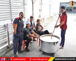 PROGRAM MEMASAK BUBUR LAMBUK ANJURAN BADAN KEBAJIKAN ISLAM MBS