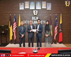 SESI PENYERAHAN SURAT KENAIKAN PANGKAT, PEMANGKUAN, KENAIKAN PANGKAT (PENGISIAN JAWATAN) DAN KENAIKAN PANGKAT SECARA TIME-BASED BERASASKAN KECEMERLANGAN TBK1 & TBK2, MAJLIS BANDARAYA SEREMBAN
