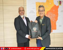 KUNJUNGAN HORMAT PENGURUSAN MILA UNIVERSITY, NILAI