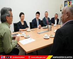 KUNJUNGAN HORMAT PENGURUSAN MILA UNIVERSITY, NILAI