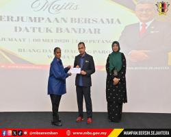 MAJLIS PERJUMPAAN BERSAMA DATUK BANDAR, MAJLIS BANDARAYA SEREMBAN