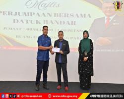 MAJLIS PERJUMPAAN BERSAMA DATUK BANDAR, MAJLIS BANDARAYA SEREMBAN