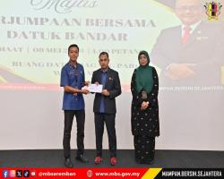 MAJLIS PERJUMPAAN BERSAMA DATUK BANDAR, MAJLIS BANDARAYA SEREMBAN