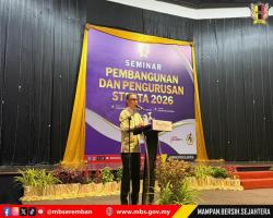 SEMINAR PEMBANGUNAN DAN PENGURUSAN STRATA MAJLIS BANDARAYA SEREMBAN TAHUN 2026
