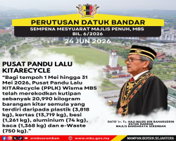 INTIPATI UCAPAN PERUTUSAN DATUK BANDAR, MAJLIS BANDARAYA SEREMBAN SEMASA MESYUARAT MAJLIS PENUH BIL.6/2026