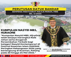 INTIPATI UCAPAN PERUTUSAN DATUK BANDAR, MAJLIS BANDARAYA SEREMBAN SEMASA MESYUARAT MAJLIS PENUH BIL.6/2026