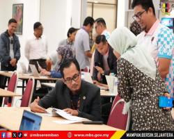 SESI SIMULASI SISTEM MySPR BAGI PENAMAAN CALON DAN PENJUMLAHAN RASMI UNDI PILIHAN RAYA UMUM DEWAN NEGERI (PRU DUN) NEGERI SEMBILAN KE-16 BAGI PARLIMEN P.128 SEREMBAN