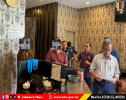 DATUK BANDAR SEREMBAN KETUAI OPERASI PEMERIKSAAN RUMAH URUT DAN RUMAH TUMPANGAN