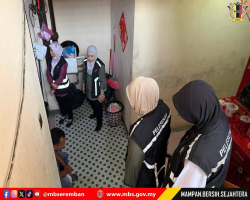 DATUK BANDAR SEREMBAN KETUAI OPERASI PEMERIKSAAN RUMAH URUT DAN RUMAH TUMPANGAN