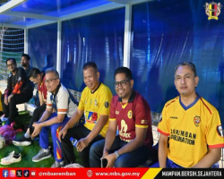 PERLAWANAN PERSAHABATAN BOLA SEPAK BERSAMA PEJABAT MENTERI BESAR NEGERI SEMBILAN