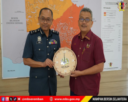 KUNJUNGAN HORMAT DARIPADA JABATAN KASTAM DIRAJA MALAYSIA NEGERI SEMBILAN