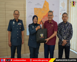 KUNJUNGAN HORMAT DARIPADA JABATAN KASTAM DIRAJA MALAYSIA NEGERI SEMBILAN