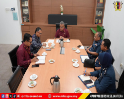 KUNJUNGAN HORMAT DARIPADA JABATAN KASTAM DIRAJA MALAYSIA NEGERI SEMBILAN