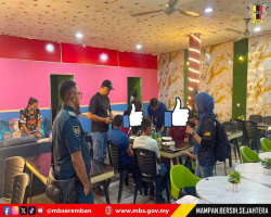 MBS SITA PREMIS MAKANAN DAN MINUMAN DIKENDALIKAN WARGA ASING