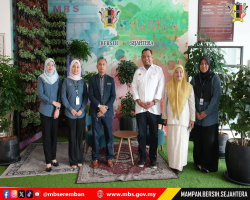 KUNJUNGAN HORMAT JABATAN KOMUNIKASI KOMUNITI ZON SELATAN KE MAJLIS BANDARAYA SEREMBAN