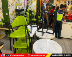 MBS SITA PREMIS MAKANAN DAN MINUMAN DIKENDALIKAN WARGA ASING