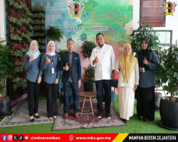 KUNJUNGAN HORMAT JABATAN KOMUNIKASI KOMUNITI ZON SELATAN KE MAJLIS BANDARAYA SEREMBAN